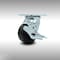 Service Caster 4 Inch Stainless Steel Polyolefin Swivel Caster with Ball Bearing and Brake SCC SCC-SS30S420-POB-TLB - alternate 1